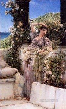 Rosa de Todas las Rosas2 Romántico Sir Lawrence Alma Tadema Pinturas al óleo